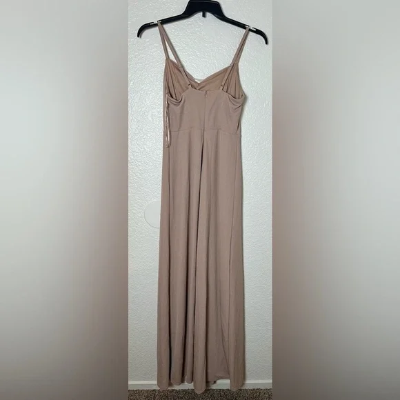 NWT Birdy Grey Ash Dress in Crepe Taupe - Picture 6 of 6